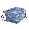 Foraging fish Adult Dust Mask Cover - Breathable, Adjustable for Outdoor, Camping, Running, Traveling, Work, and Daily Use view 2