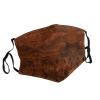 Red Wood. Adult Dust Mask Cover - Breathable, Adjustable for Outdoor, Camping, Running, Traveling, Work, and Daily Use view 2