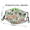 Lovely Cartoon Cats Adult Dust Mask Cover - Breathable, Adjustable for Outdoor, Camping, Running, Traveling, Work, and Daily Use view 4