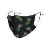Pineapples (2) Adult Dust Mask Cover - Breathable, Adjustable for Outdoor, Camping, Running, Traveling, Work, and Daily Use view 1