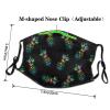 Pineapples (2) Adult Dust Mask Cover - Breathable, Adjustable for Outdoor, Camping, Running, Traveling, Work, and Daily Use view 4