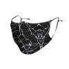 Black Marble Adult Dust Mask Cover - Breathable, Adjustable for Outdoor, Camping, Running, Traveling, Work, and Daily Use view 1