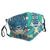 Tropical Palm Leaf Adult Dust Mask Cover - Breathable, Adjustable for Outdoor, Camping, Running, Traveling, Work, and Daily Use view 2