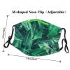 Tropical Banana Leaf Adult Dust Mask Cover - Breathable, Adjustable for Outdoor, Camping, Running, Traveling, Work, and Daily Use view 4