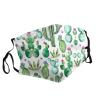 Cactus Flower Adult Dust Mask Cover - Breathable, Adjustable for Outdoor, Camping, Running, Traveling, Work, and Daily Use view 2