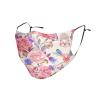 Flower Rose Butterfly Adult Dust Mask Cover - Breathable, Adjustable for Outdoor, Camping, Running, Traveling, Work, and Daily Use view 1