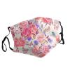 Flower Rose Butterfly Adult Dust Mask Cover - Breathable, Adjustable for Outdoor, Camping, Running, Traveling, Work, and Daily Use view 2