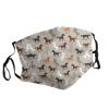 Cute Horse Adult Dust Mask Cover - Breathable, Adjustable for Outdoor, Camping, Running, Traveling, Work, and Daily Use view 2