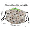 Cute Horse Adult Dust Mask Cover - Breathable, Adjustable for Outdoor, Camping, Running, Traveling, Work, and Daily Use view 4