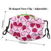 Strawberry pattern Adult Dust Mask Cover - Breathable, Adjustable for Outdoor, Camping, Running, Traveling, Work, and Daily Use view 4