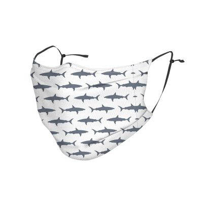 fish and shark Adult Dust Mask Cover - Breathable, Adjustable for Outdoor, Camping, Running, Traveling, Work, and Daily Use