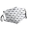 fish and shark Adult Dust Mask Cover - Breathable, Adjustable for Outdoor, Camping, Running, Traveling, Work, and Daily Use view 2
