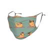 Yoga pug Adult Dust Mask Cover - Breathable, Adjustable for Outdoor, Camping, Running, Traveling, Work, and Daily Use view 1