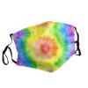 Tie Dye Adult Dust Mask Cover - Breathable, Adjustable for Outdoor, Camping, Running, Traveling, Work, and Daily Use view 2