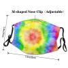 Tie Dye Adult Dust Mask Cover - Breathable, Adjustable for Outdoor, Camping, Running, Traveling, Work, and Daily Use view 4