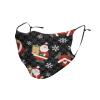 Merry Christmas Happy Adult Dust Mask Cover - Breathable, Adjustable for Outdoor, Camping, Running, Traveling, Work, and Daily Use view 1