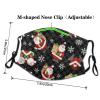 Merry Christmas Happy Adult Dust Mask Cover - Breathable, Adjustable for Outdoor, Camping, Running, Traveling, Work, and Daily Use view 4