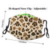 Animal Leopard Adult Dust Mask Cover - Breathable, Adjustable for Outdoor, Camping, Running, Traveling, Work, and Daily Use view 4