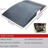 Mobility Ramp - Wide Rubber Bridge Threshold for Driveway/Shed/Patio Sliding Door & Doorways(Size:86x50x6cm(33.8"x20"x2.3")) view 2