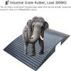 Mobility Ramp - Wide Rubber Bridge Threshold for Driveway/Shed/Patio Sliding Door & Doorways(Size:86x50x6cm(33.8"x20"x2.3")) view 3