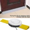 Rubber Wheelchair Ramp for Home Steps/Door Non Slip Textured Surface 39" Wide Curb Ramp 3.35" Rise Threshold Ramp (Yellow 99 * 18 * 8.5cm) view 3