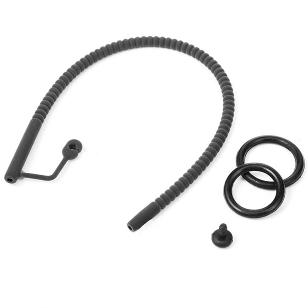 3 Specifications Silicone Threaded Extended Urethral Probe, Male Alternative Exercise Accessory (B)