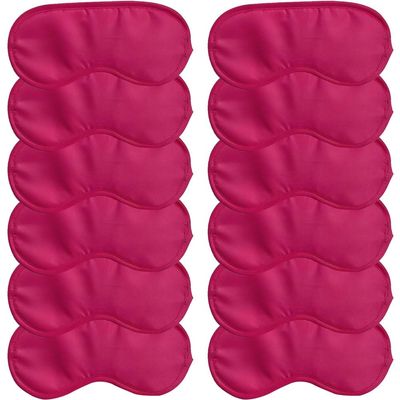 12 Pcs/Set Eye Mask Sleep Masks Sleeping Mask Blindfold Eye Cover Sleeping Eye Cover Mask for Women Men Kids Girls
