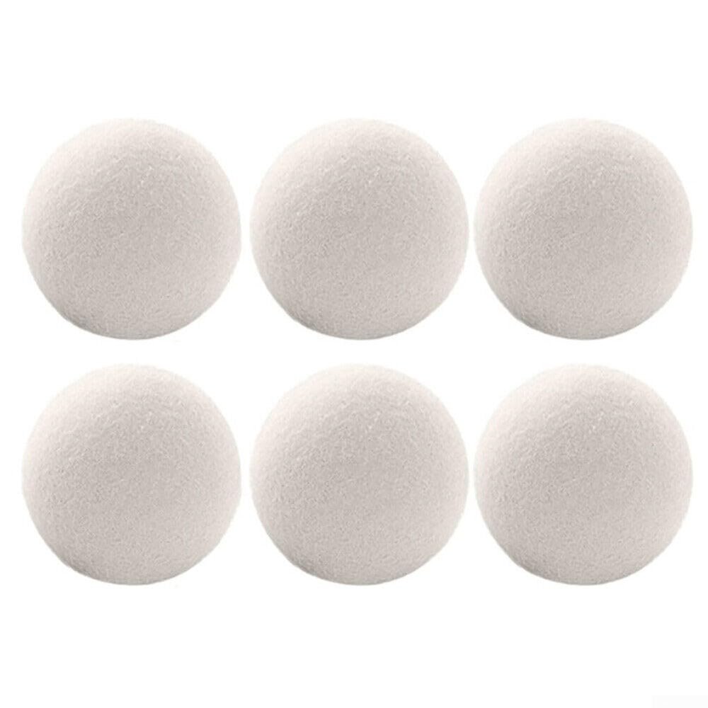 Quicker Drying, Less Effort Hot Wool Dryer Balls, 6cm Diameter, Set of 6