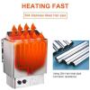 YXFAZPP Sauna Heater Electric Stove, Wall Mounted Room Sauna Spa, Heater Work with Heat Lock Spa Sauna Sauna Room Body Detox (8000w) view 4
