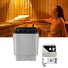 YXFAZPP Home Sauna,3-9KW Electric Sauna Oven with External Thermostat Control Dry Sauna,Stufa Elettrica Per Sauna,Sauna Stove in Acciaio Inox Per 2-13M3sauna Room (8KW) view 1