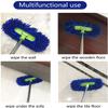 360 Rotating Mini Mop for Wet and Dry Cleaning Retractable and Hangable Ideal for Floors Cars and Glass Purple view 4