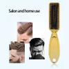 Beard Brush For Men, Professional Mustache Comb Mens Hair Brush Beard Grooming Brush For Men Portable & Lightweight with Compact Design For Hair and Beard Care view 2