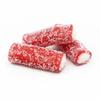 BUMBLEDUKES SWEETS GIFT CUBE: FESTIVE FROSTED STRAWBERRY & CREAM PIPES - RETRO CANDY BOX view 2