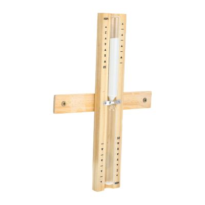 Ciieeo Sand Clock Smooth 10-minute Timer with Surface and Wooden Hourglass Lightweight Design Timing Needs Portable for Sauna, Kitchen, and Home