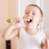 Uitseld Three Sided Toothbrush for Kids,Bowtie Design Boys Girls Toothbrush - Effective Wrap-Around Design Toothbrush with Easy-Grip Handle for Gentle Clean Each Tooth, Pretty Good Angle Clean Each view 2