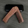 Beard Comb - Wooden Beard Comb for Men, Anti-Static Beard Comb for Beard | Premium Natural Wood Beard Brush, Grooming Tool for Men, Beard Comb view 2
