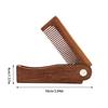 Beard Comb - Wooden Beard Comb for Men, Anti-Static Beard Comb for Beard | Premium Natural Wood Beard Brush, Grooming Tool for Men, Beard Comb view 4