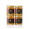 4x Wildflower Honey 250g Caravella Fine Food | Italian Raw Unpasteurized Summer Harvest | Creamy Floral & Fruity| Energy Boosting Vitamines & Antioxidants | Perfect for Tea Yogurt Picnics BBQ Glaze view 1