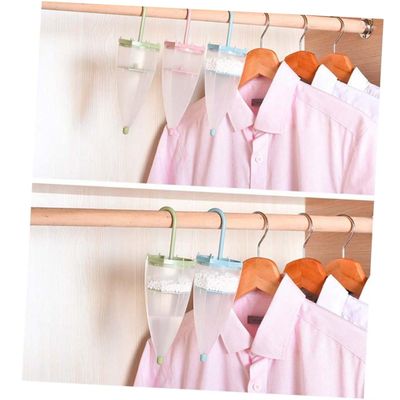 iplusmile 1pc Creative Umbrella-shaped Hanging Moisture Absorber Box for Wardrobe and Closet Dehumidification Calcium Particles for Efficient Space Use Unventilated Areas