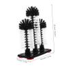 TOPBATHY Suction Cup Cleaning Brush for Water Bottle and Glass Cup Multi Functional Household Cleaning Brush Soft Bristles for Kitchen and Bathroom Use view 2