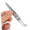 AUTSUPPL Stainless Steel Meibomian Gland Massage Tweezer 3x10cm Eyelid Gland Remover Tool for Dry Eyes Relief and Eyelid Care Therapy view 3
