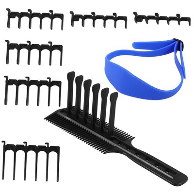 Baluue Haircut Positioning Comb Clipper Guards Professional Hair Cutting Combs for Barber Shop Home Use