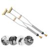 SJHDHDA Crutches for Adults Underarm Underarm Crutches for Adults, Adjustable Walking Crutches for Elderly People,Lightweight Aluminum Alloy Great for Travel or Work Learned extensively view 1