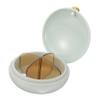 Gogogmee 2pcs Portable Case Organizer Small Case Container for Outdoor Travel for Daily Pill Box Organiser Needs view 1