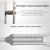 SJHDHDA Crutches for Adults Underarm Crutch Armpit Retractable Double Crutches Elderly Walking Stick Aluminum Alloy Handicapped Fracture Walker Great for Travel or Work (2pcs M) Learned extensively view 4