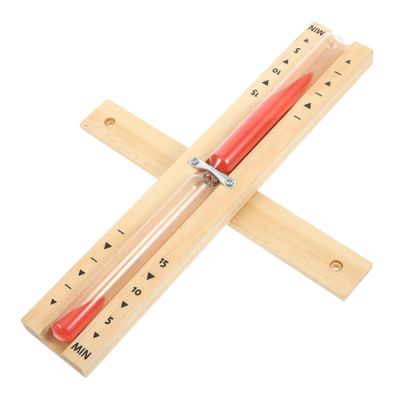NULYLU Sauna Hourglass Timer Decorative Wooden Timer for Boys and Girls Sauna