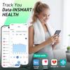 INSMART Bathroom Weighing Scales For Body Weight, Smart Digital Bluetooth Body Fat Scale Machine for Body Composition Analyzer with APP for Fitness Accurate Bmi Health Electronic (ST:LB/LB/KG) view 3
