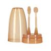 Silicone Baby Toothbrush Set Soft Tooth Brush Tongue Scraper Infant Teeth Cleaning Tool Cleaner for 0-18M Care view 1