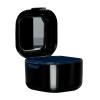 Denture Case w/Strainer Basket Bath Cleaning Soaking for Night Guard Black view 1