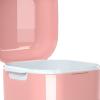 Denture Case w/Strainer Basket Bath Cleaning Soaking for Night Guard Pink view 3